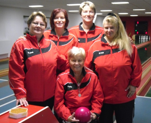 von links: Elke Wolfring, Iris Friedrich, Hannelore Hörtsch, Angela Schubert und Petra Werner, Kristina Merkel nicht im Bild 